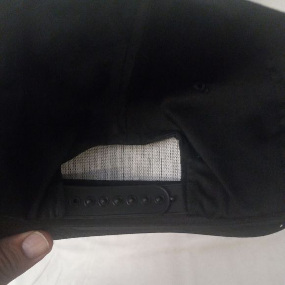 Vintage Pyramid Cigarettes Rope Cap Hat Adjustable Size Snapback Black 80's/90's - Picture 2 of 5